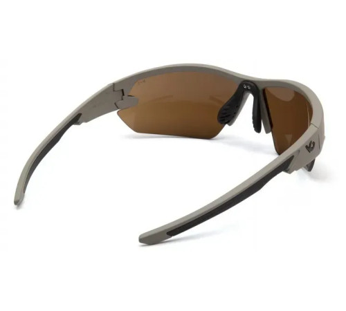 Окуляри захисні Venture Gear Tactical Semtex Tan Anti-Fog, коричневі