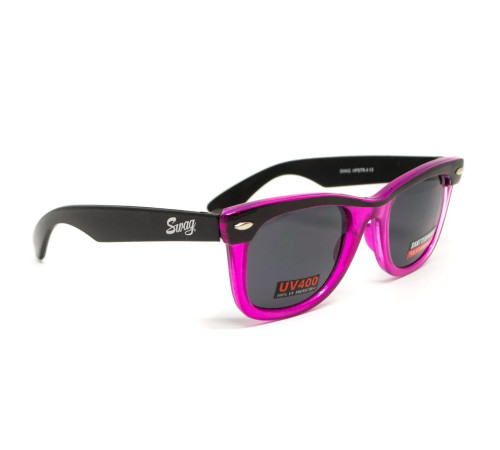 Окуляри захисні Swag Hipster-4 Pink, сірі