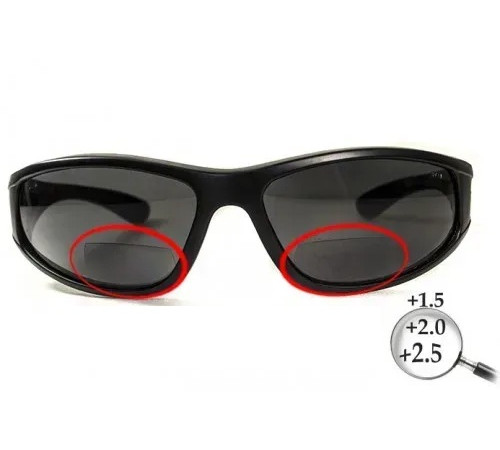 Окуляри захисні біфокальні поляризаційні BluWater Winkelman-2, чорні