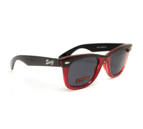 Окуляри захисні Swag Hipster-4 Red, сірі