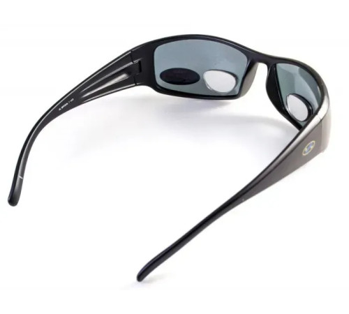Окуляри біфокальні поляризаційні BluWater Bifocal-1 (+3.0), сірі