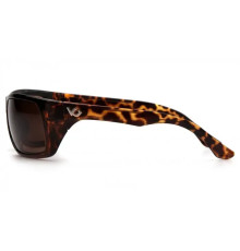 Окуляри захисні Venture Gear Vallejo Tortoise Аnti-Fog, коричневі