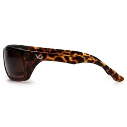 Окуляри захисні Venture Gear Vallejo Tortoise Аnti-Fog, коричневі