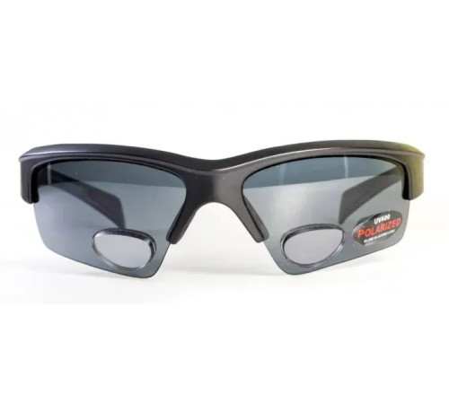 Окуляри біфокальні поляризаційні BluWater Bifocal-2 (+2.0), сірі