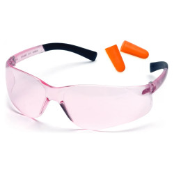 Окуляри захисні Pyramex Mini-Ztek combo, рожеві 