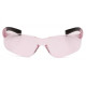 Окуляри захисні Pyramex Mini-Ztek combo, рожеві