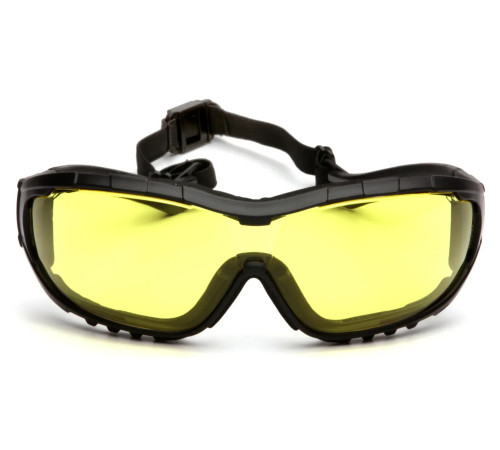 Окуляри захисні Pyramex V3G (amber) Anti-Fog, жовті