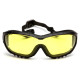 Окуляри захисні Pyramex V3G (amber) Anti-Fog, жовті