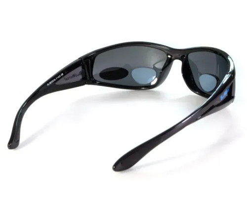 Окуляри біфокальні поляризаційні BluWater Bifocal-3 (+2.0), сірі