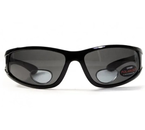 Окуляри біфокальні поляризаційні BluWater Bifocal-3 (+2.0), сірі