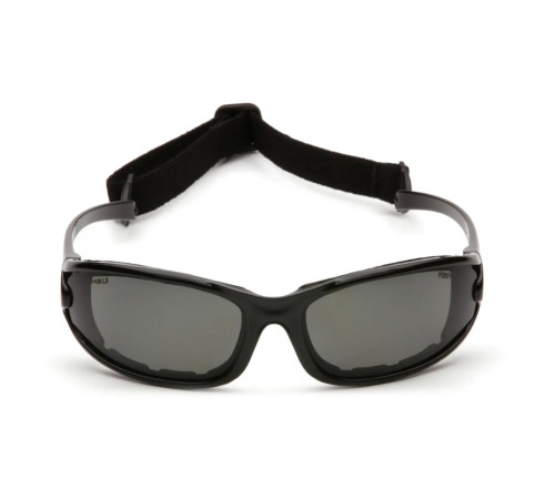 Окуляри захисні з полярізацією Pyramex Pmxcel Polarized Anti-Fog, сірі