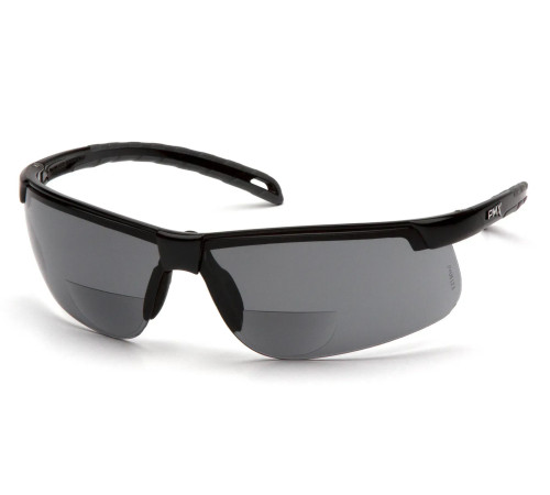 Окуляри захисні біфокальні Pyramex Ever-Lite Bifocal (gray +1.5) Super Anti-Fog H2MAX, сірі
