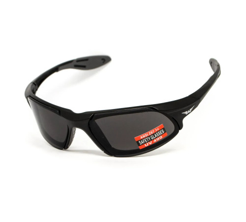 Окуляри захисні Global Vision Code-8, сірі