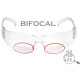Окуляри захисні біфокальні Pyramex Intruder Bifocal (+2.5), прозорі