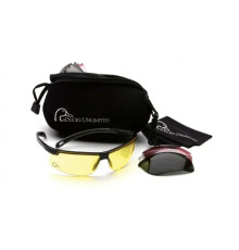 Окуляри захисні зі змінними лінзами Ducks Unlimited Ducab-2 shooting KIT, Anti-Fog