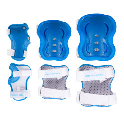  Дитячі протектори WORKER Azury 3w1 - розмір M / 6 шт.