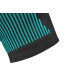 Бандаж для коліна Reebok Knitted Compression Thigh Sleeve розмір M, чорно-бірюзові