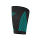 Бандаж для коліна Reebok Knitted Compression Thigh Sleeve розмір M, чорно-бірюзові