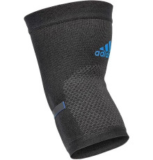 Бандаж для ліктя Adidas Performance Elbow Support  L, чорно-синій