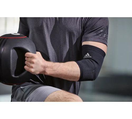Бандаж для ліктя Adidas Performance Elbow Support розмір M, чорний