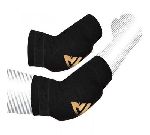 Налокітники для волейболу RDX Soft XL, чорні