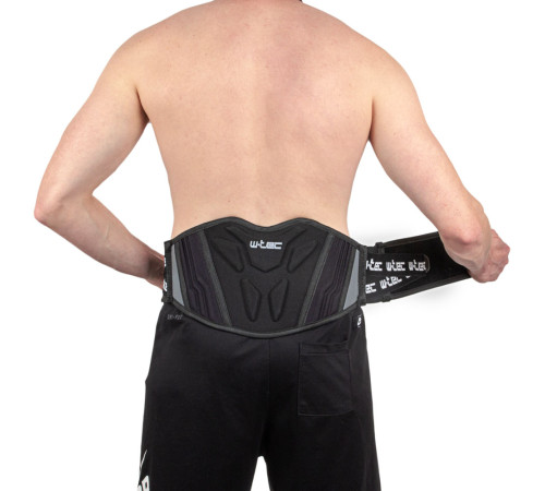 Поперековий пояс нирковий W-TEC Routebelt - чорний/XXL Поперековий пояс нирковий W-TEC Routebelt - чорний/XXL