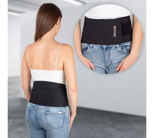 Неопреновий пояс для нирок inSPORTline Neobelt - чорний/3XL/5XL Неопреновий пояс для нирок inSPORTline Neobelt - чорний/3XL/5XL