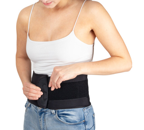Неопреновий пояс для нирок inSPORTline Neobelt - чорний/3XL/5XL Неопреновий пояс для нирок inSPORTline Neobelt - чорний/3XL/5XL