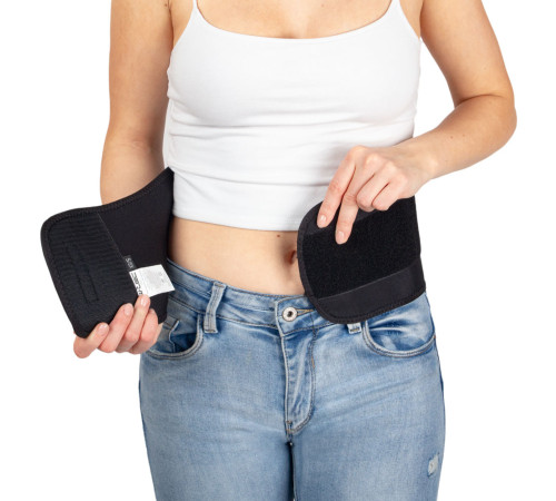 Неопреновий пояс для нирок inSPORTline Neobelt - чорний/3XL/5XL Неопреновий пояс для нирок inSPORTline Neobelt - чорний/3XL/5XL