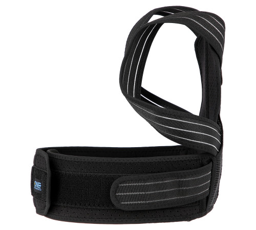 Коректор постави ONE FITNESS KP207 розмір L, чорний