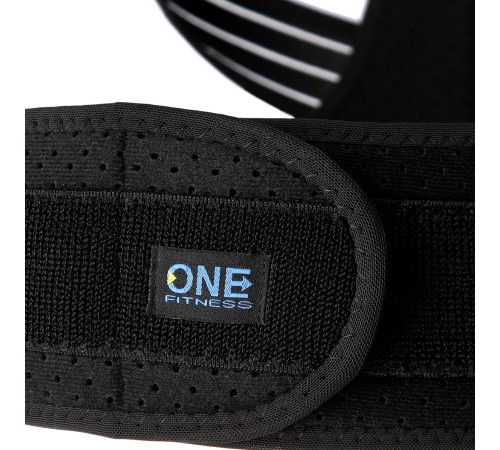 Коректор постави ONE FITNESS KP207 розмір L, чорний