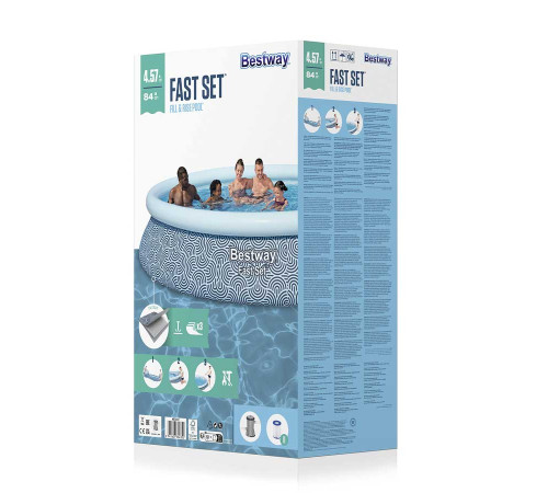 Basen ogrodowy rozporowy 457 x 84 cm 9w1 Bestway 57313NN