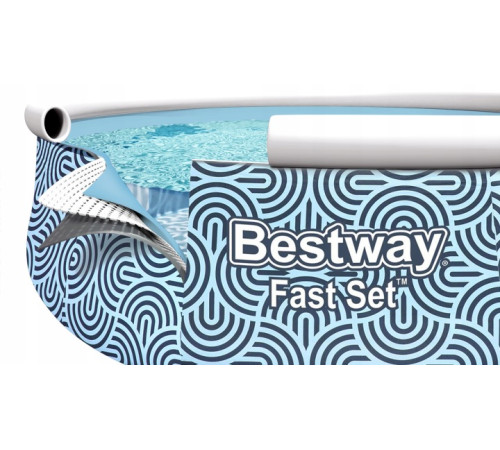 Басейн надувний 9в1 Bestway 57313NN 457 x 84 см