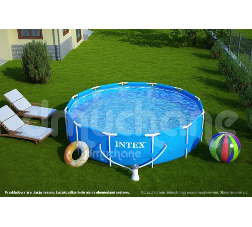 Басейн каркасний 9в1 INTEX 28202, 305 x 76 см, синій Басейн каркасний 9в1 INTEX 28202, 305 x 76 см, синій