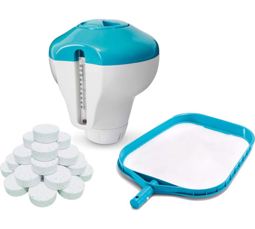 Басейн каркасний 21в1 INTEX 26334, 610 х 122 см, темно-сірий