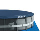 Басейн каркасний 21в1 INTEX 26334, 610 х 122 см, темно-сірий