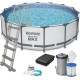 Басейн каркасний 11в1 Bestway 56438 Steel Pro Max 457 см