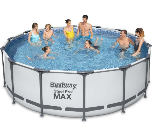 Басейн каркасний 11в1 Bestway 56438 Steel Pro Max 457 см Басейн каркасний 11в1 Bestway 56438 Steel Pro Max 457 см