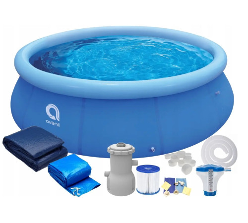 Басейн надувний 14в1 AVENLI з фільтром, 305 х 76 см