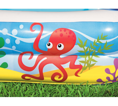 Басейн надувний дитячий Bestway 52192 140x140x114 см