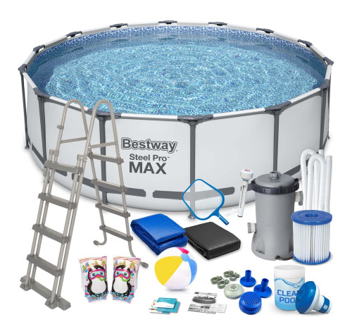 Басейн каркасний 18в1 Bestway 56438 Steel Pro Max 457 см