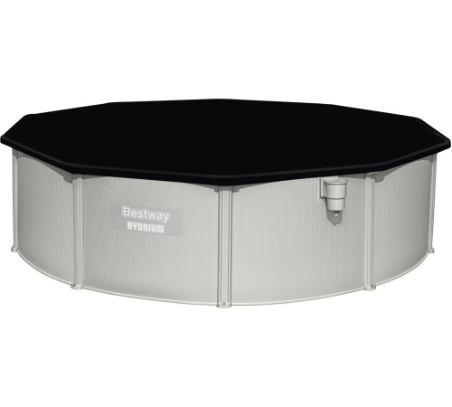 Басейн каркасний Bestway Hydrium 460 x 460 x 120 см, світло-сірий Басейн каркасний Bestway Hydrium 460 x 460 x 120 см, світло-сірий