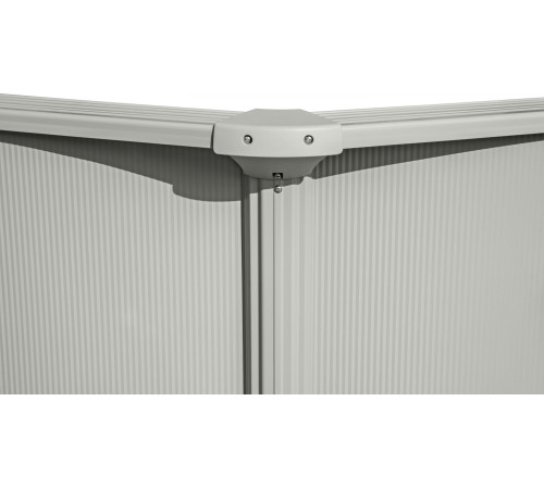 Басейн каркасний Bestway Hydrium 460 x 460 x 120 см, світло-сірий Басейн каркасний Bestway Hydrium 460 x 460 x 120 см, світло-сірий