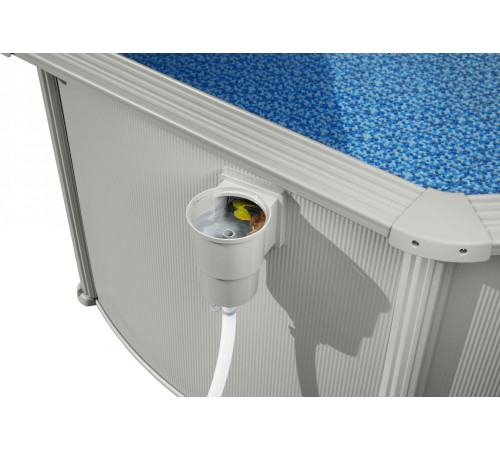 Басейн каркасний Bestway Hydrium 460 x 460 x 120 см, світло-сірий Басейн каркасний Bestway Hydrium 460 x 460 x 120 см, світло-сірий