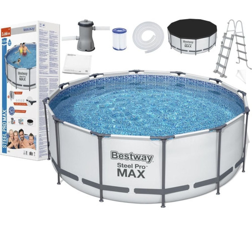 Басейн каркасний 11в1 Bestway 56420, 366x122 см Басейн каркасний 11в1 Bestway 56420, 366x122 см