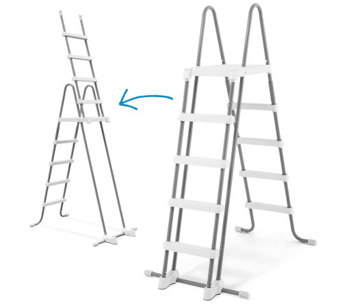 Басейн каркасний прямокутний 11в1 INTEX 26356, 549 x 274 x 132 см, темно-сірий