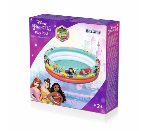 Басейн надувний дитячий Disney Princess Bestway 91099 122x30 см Басейн надувний дитячий Disney Princess Bestway 91099 122x30 см