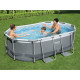 Басейн каркасний овальний 4в1 Bestway 5614A Power Steel 305 x 200 см