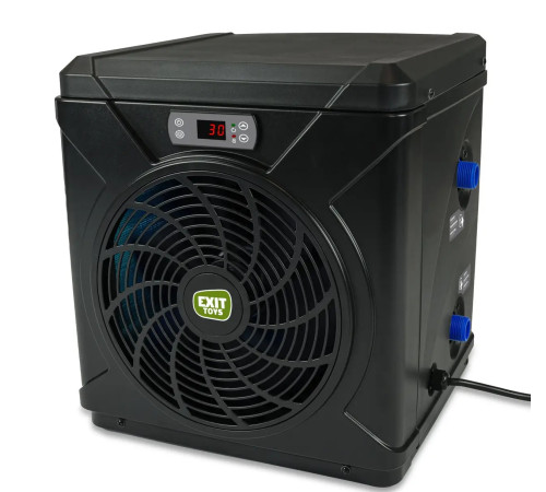 Басейн каркасний EXIT з куполом та нагрівом води, 488 х 122 см, чорна шкіра