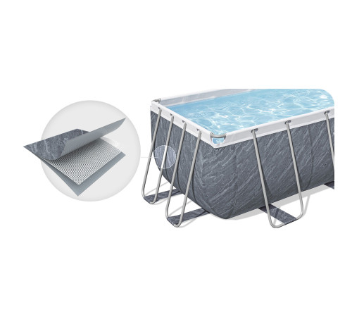 Басейн каркасний прямокутний 11в1 Bestway 56721, 404 x 201 x 100 см